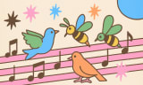 A Digital Darwin Adventure with Mating Melodies