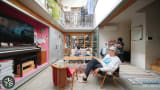 Japanese Artist’s Unique Open Air Family Home, Tokyo 57sqm/613sqft