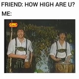 How high are you?