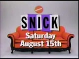 Nickelodeon Commercials, August 1992