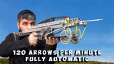 I Built a Self-Loading full auto Crossbow🎯