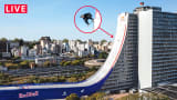 World Record Attempt Highest Skateboard Drop In