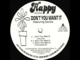 Davina - Don't You Want It (Extended)