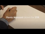 Flavio Manzoni draws for STIR the Ferrari Vision Gran Turismo