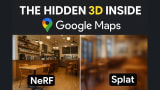 The Hidden 3D Inside Google Maps (Gaussian Splatting)