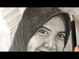 Drawing pensil 2b & 8b timelapse || tehnik arsir miring