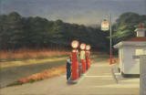 Edward Hopper, “Gas”: solitude by the roadside… and the foreshadowing of the oil crisis