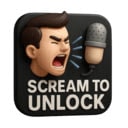 Scream to Unlock: yell to unblock social media - Chrome Web Store