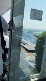 @Top_Disaster Pov: the situation on top of the tallest building near the swimming pool during the earthquake in Myanmar and Thailand