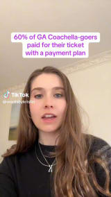 THIS IS INSANE. 60% of general admission Coachella ticket buyers opted to use a payment plan system this year   Video from @wordsbykristin https://t.co/Fy6ReCqPNM