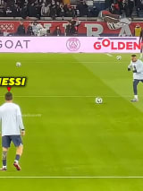 A aura de Lionel Messi.