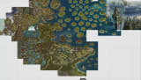 nano banana infinite canvas progress: added a 3x3 grid editor that handles blends, lets you pick which tiles to update