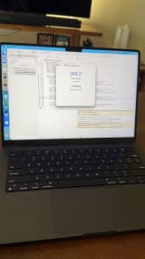 Did you know your MacBook has a sensor that knows the exact angle of the screen hinge?  It’s not exposed as a public API, but I figured out a way to read it and make it sound like an old wooden door.
