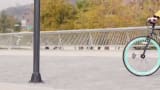 The bike parking lock system is great
