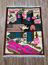 A 911 rug but better. Reg size, hand knotted Afghan. 125$ shipped only.