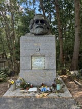 A Labubu was left on Karl Marx’s grave.