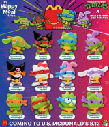 McDonalds reveals this awesome Hello Kitty X TMNT Collab dropping 8/12! Keep an eye out ~ thanks @mnmtwinz ~ #McDonalds #HelloKitty #Sanrio #FPN #FunkoPOPNews