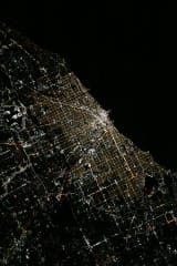 I have spent 23 years documenting the global LED transition of city lighting from space.  Across my 4 missions to the ISS, I have photographed every major city on Earth, building a data set of the gradual replacement of sodium vapor lighting with LEDs.  The warmer, yellow-orange