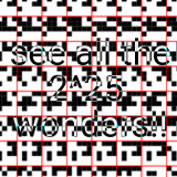 Every 5x5 Black and White Image