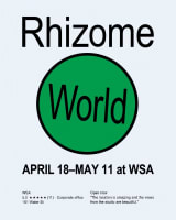 🌐 Rhizome World ! 🌐