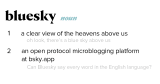The Bluesky Dictionary