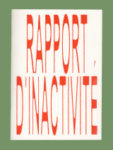 ●● Atelier Choque Le Goff – Rapport d'inactivité
