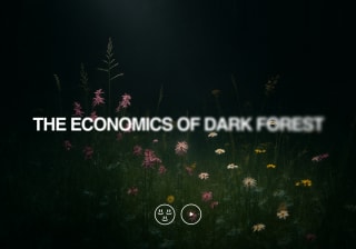 The economics of dark forest spaces