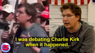 The Last Person to Debate Charlie Kirk (Exclusive Interview)
