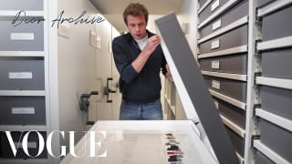 Inside Christian Dior's Private Archive with Jonathan Anderson | Objects of Affection | Vogue