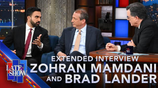 EXTENDED INTERVIEW: Colbert Talks NYC Mayoral Race With Candidates Zohran Mamdani & Brad Lander
