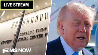 LIVE: See Donald Trump’s name come off the Kennedy Center as it happens