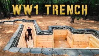 Digging / Building a WW1 Trench BY HAND!