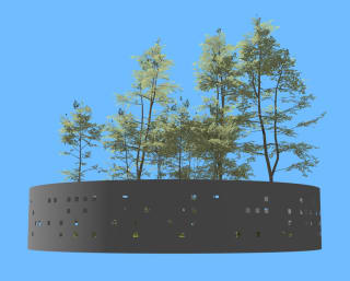 Walled Garden, 2025 One garden, 150 viewers. Long-form generative becomes social.  Coming next week. Curated by @fakewhale_xyz