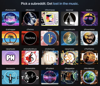 scroll.fm -  The Sound of Reddit