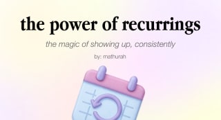 the power of recurrings