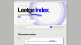 Leetge Index — Jan Robert Leegte misspellings on X