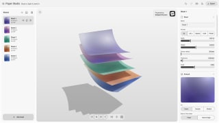 Paper Studio — paper stack simulator