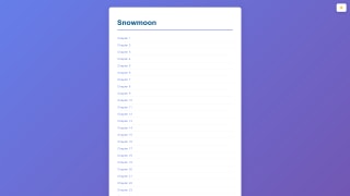 Snowmoon