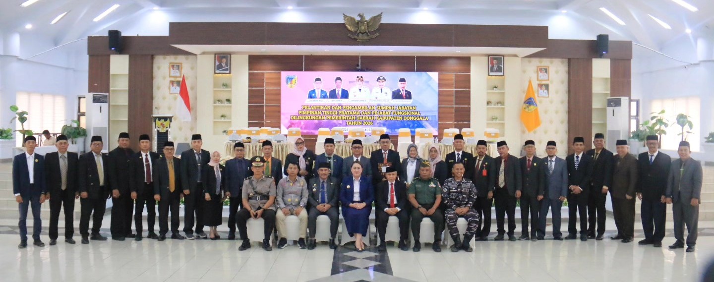 Pelantikan Pejabat Donggala 2026