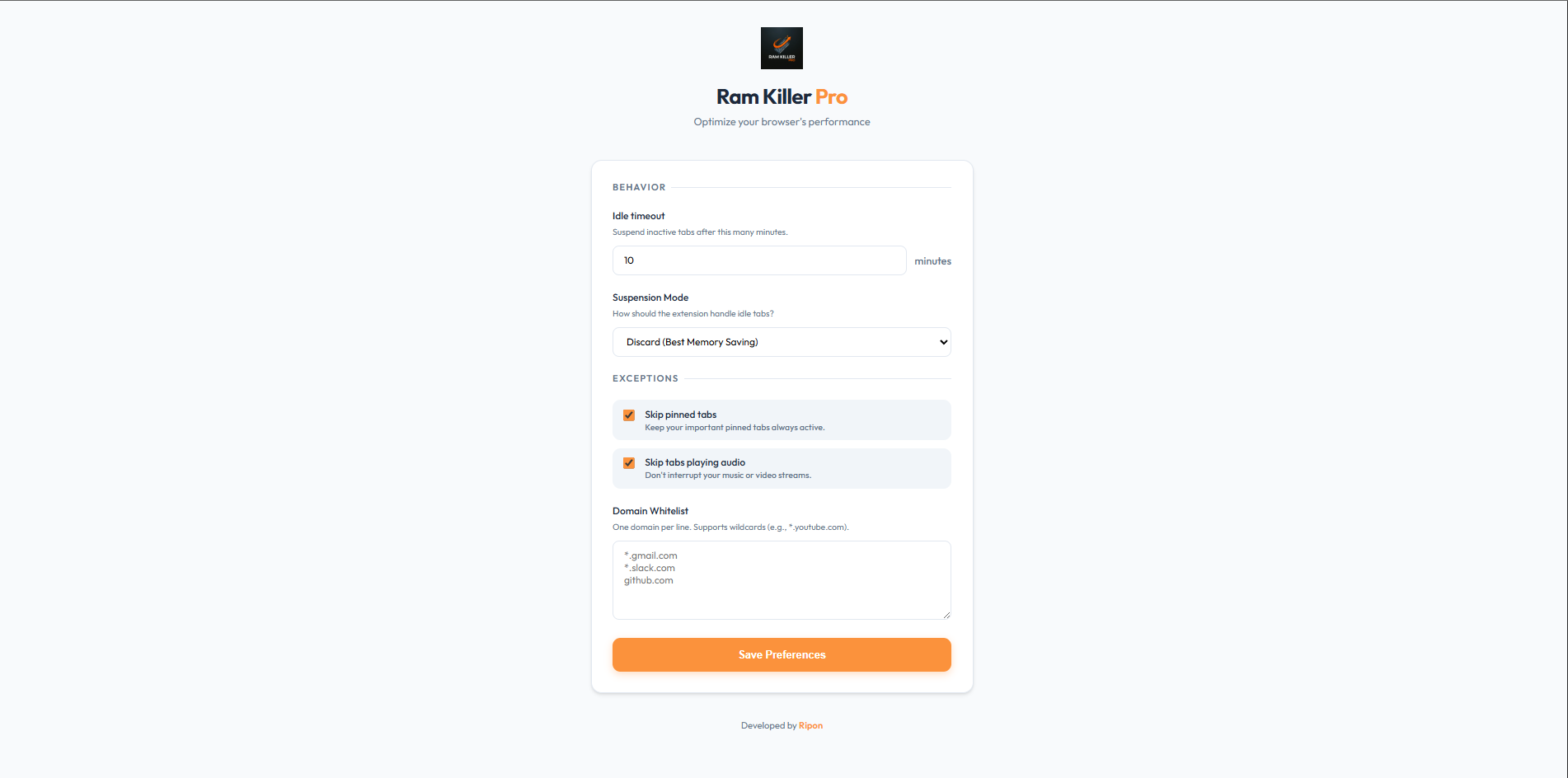 RamKiller – System Resource Optimizer