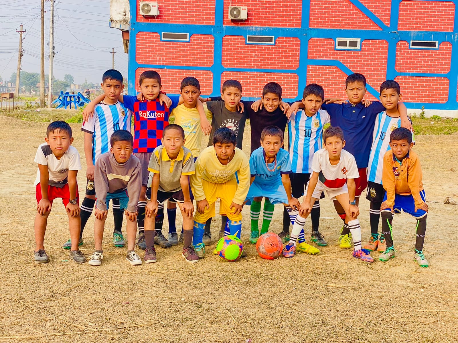 Students enjoying co-curricular activities