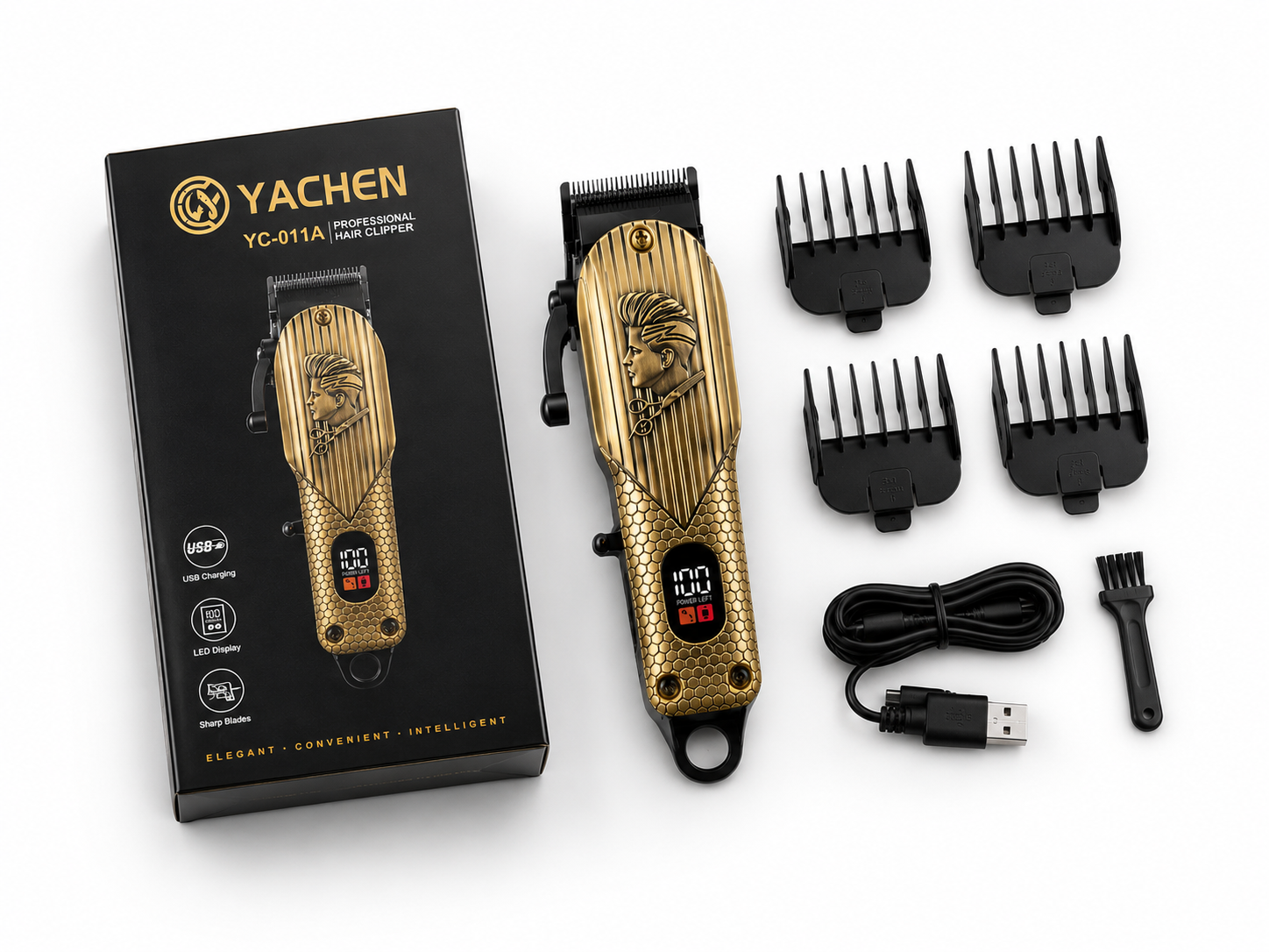 ماكينة حلاقة YACHEN YC-011A الاحترافية  — 3