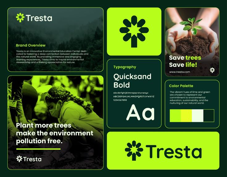 Tresta Brand identity