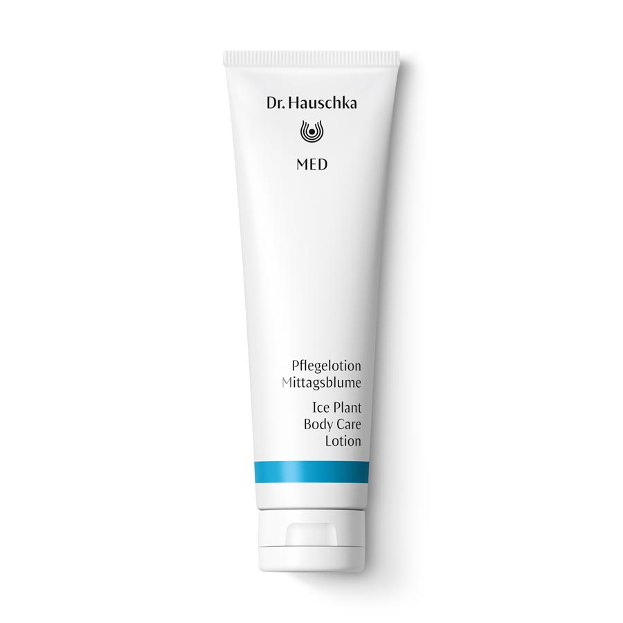 Dr. Hauschka MED Ice Plant Body Care Lotion: cares and strengthens very dry skin, also suitable for atopic dermatitis Atopic dermatitis skin care: Dr. Hauschka MED Ice Plant Body Care Lotion