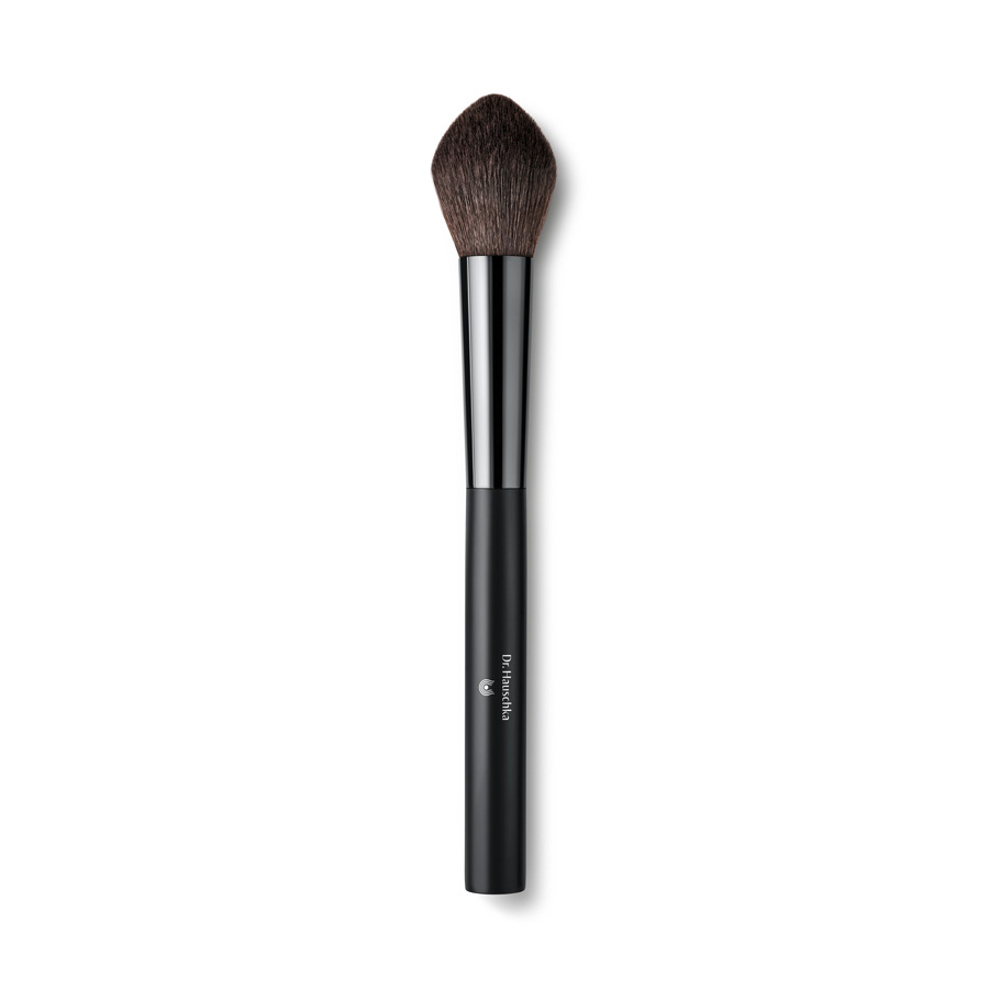Dr. Hauschka Blusher Brush: Tulipanformet sminkebørste Rouge, Dr. Hauschka rougebørste