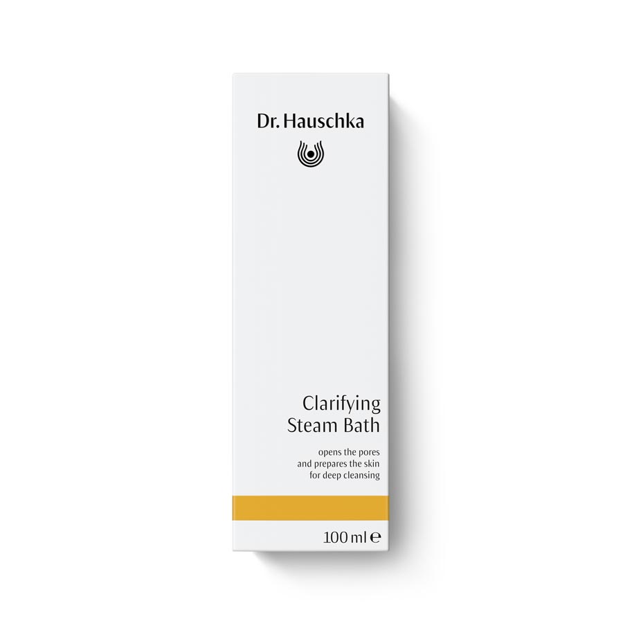 Dr. Hauschka Clarifying Steam Bath, opens pores to combat impurities, spots and blackheads