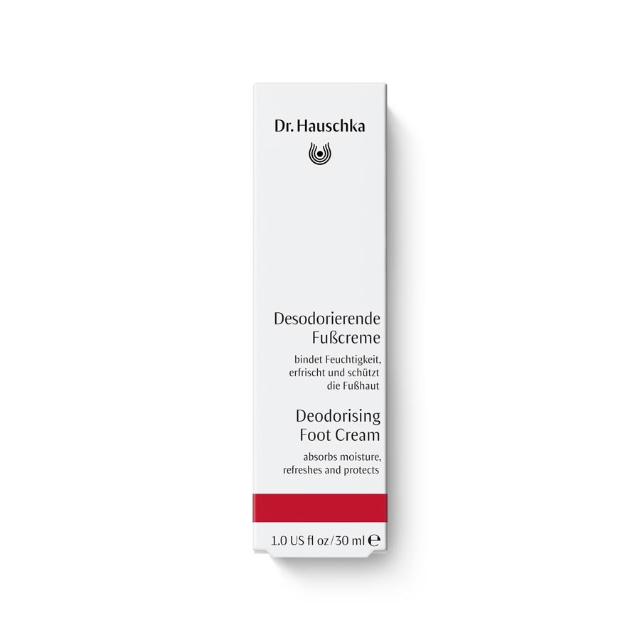 Dr. Hauschka Deodorising Foot Cream - an antiperspirant for feet, free from aluminium salts