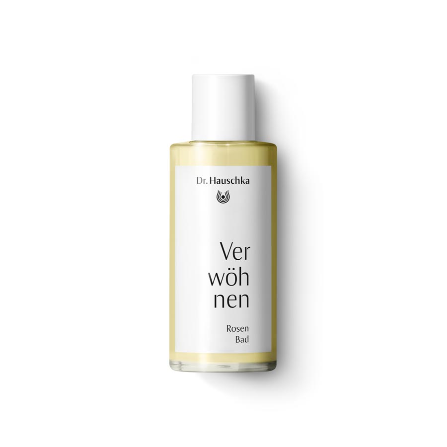 Dr. Hauschka Rose Nurturing Bath Essence - Bath essence with rose oil to soothe the soul Dr. Hauschka Rose Nurturing Bath Essence - Organic bath essence with rose oil