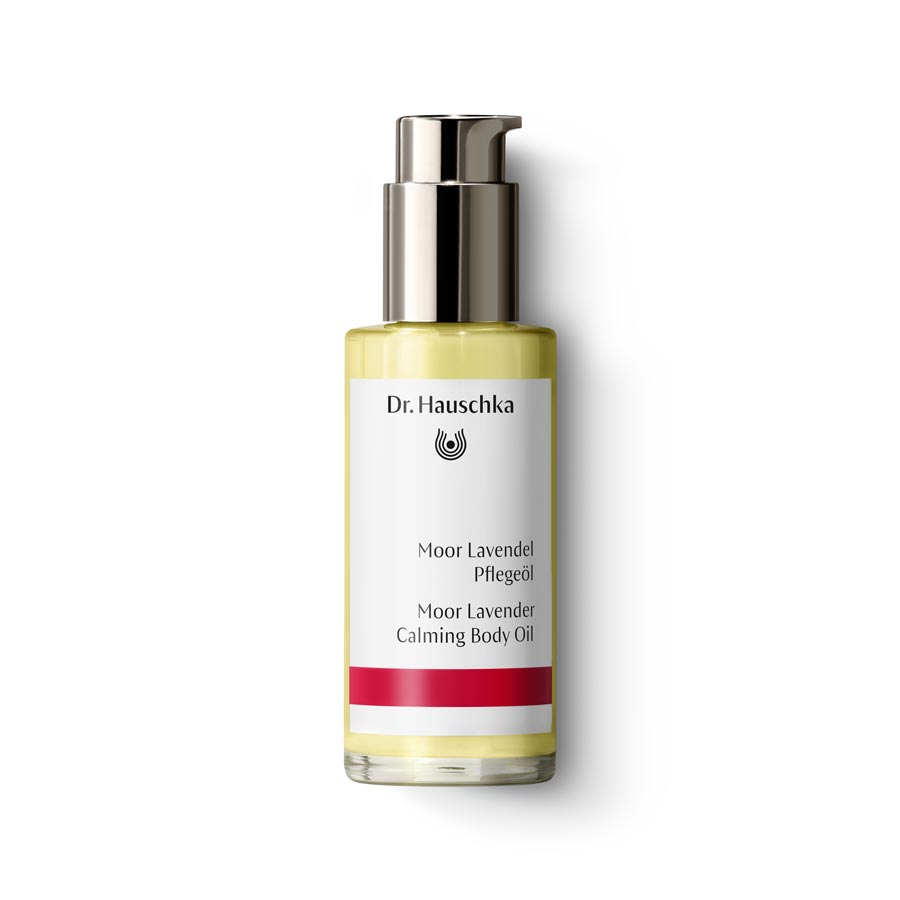 Dr. Hauschka Moor Lavender Calming Body Oil - soothing body oil