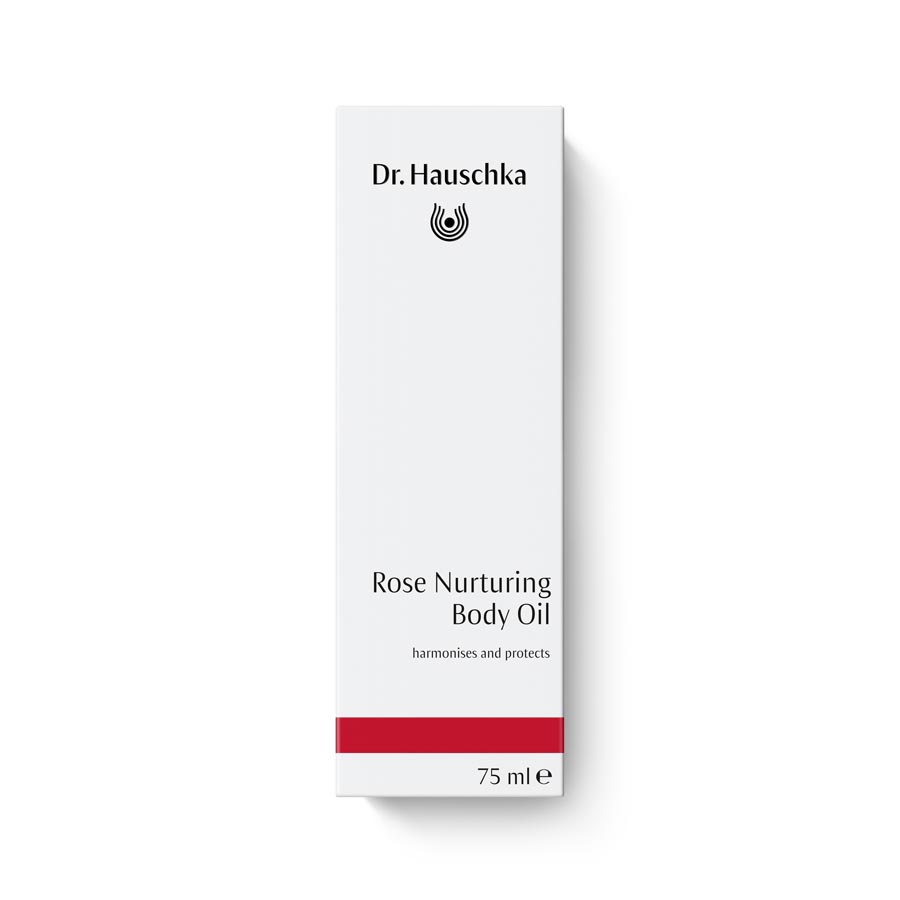 Dr. Hauschka Rose Nurturing Body Oil: balanserer og beskytter Dr. Hauschka Rose Nurturing Body Oil 75 ml – økologisk roseolje